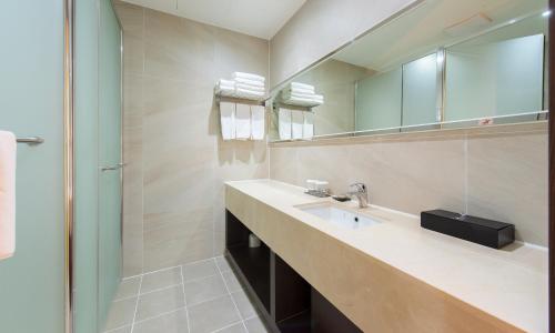 Koupelna v ubytování Venezia Hotel and Suite