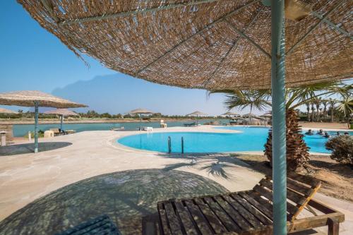 Bazén v ubytování El Gouna 1 Bedroom Apartment west golf ground floor nebo v jeho okolí