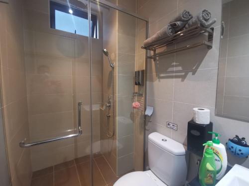Ένα μπάνιο στο Atlantis 4-6pax Pool & Sea View Wi-fi 5min to Jonker