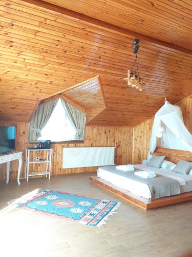 Ένα ή περισσότερα κρεβάτια σε δωμάτιο στο My Dream Otel
