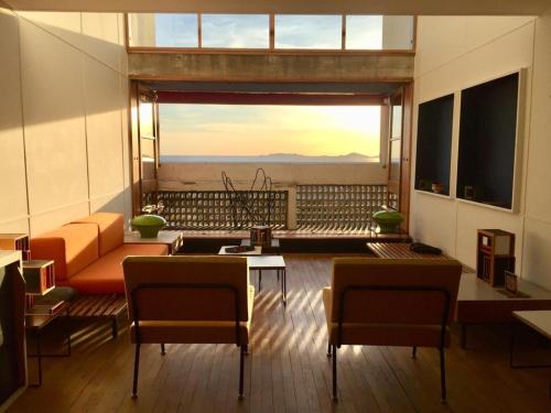 Duplex le Corbusier vue mer