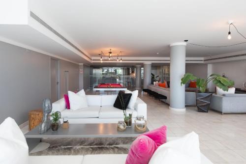 Et opholdsområde på Vista Marina Apartamentos Turisticos