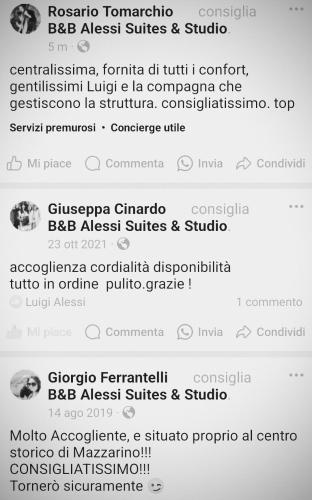 a screenshot of a cell phone screen with the words assynthesis at Alessi Suites & Studio in Mazzarino