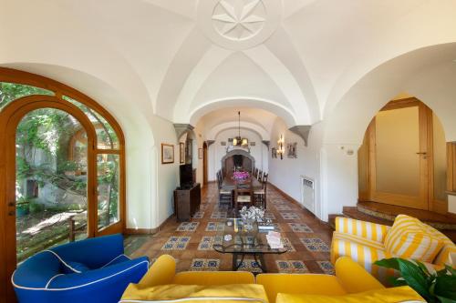 Χώρος καθιστικού στο Casa Mercè Positano
