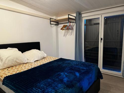 Postel nebo postele na pokoji v ubytování Maison a la plage