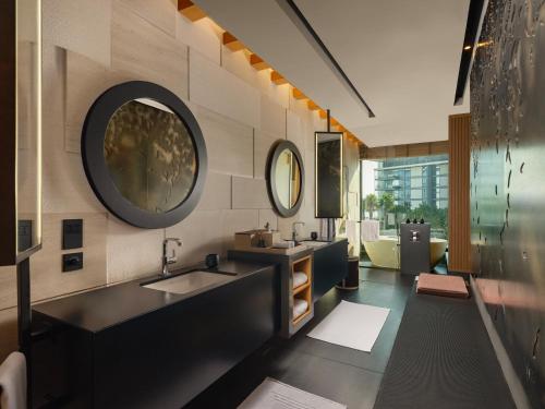 Posezení v ubytování Banyan Tree Dubai at Bluewaters