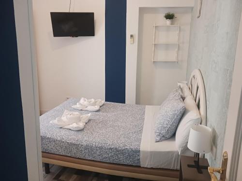 Postel nebo postele na pokoji v ubytování Fuencarral Adeco