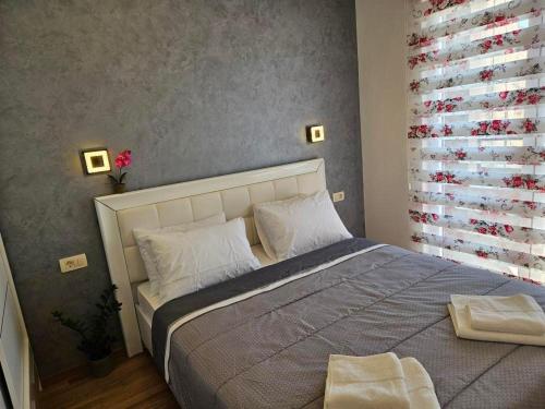Ένα ή περισσότερα κρεβάτια σε δωμάτιο στο Apartman Andjela