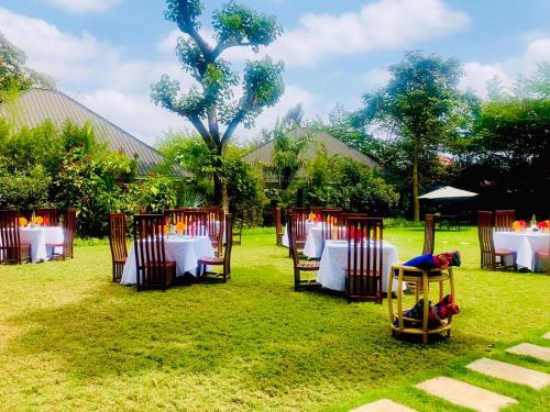 Zahrada ubytování Kerama Silent Lodge