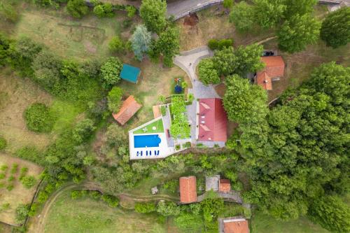 Άποψη από ψηλά του Villa Schumann