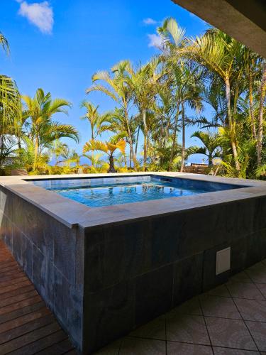 Fotografie z fotogalerie ubytování La Case des Palmistes 4 Etoiles, piscine jacuzzi, billard, et vue océan v destinaci Petite Ile
