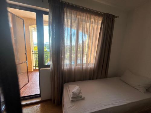 Postel nebo postele na pokoji v ubytování Аpartments Comfort -Marina Cape