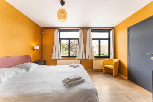 Ένα ή περισσότερα κρεβάτια σε δωμάτιο στο Lake Suites