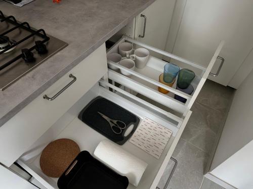 Η κουζίνα ή μικρή κουζίνα στο Casita la 'Dore