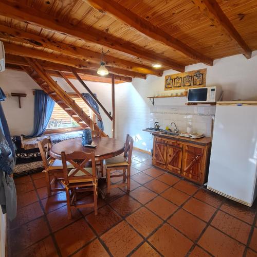 Cucina o angolo cottura di Cabañas La Ponderosa