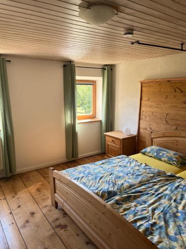 Postel nebo postele na pokoji v ubytování Ferienwohnung Metzner