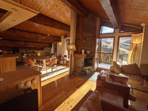 Duplex 170m2 avec terrasse vue domaine skiable ARCS2000