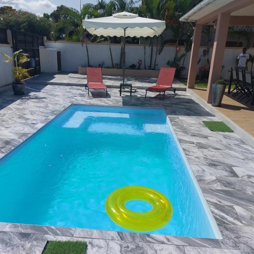 Kolam renang di atau dekat dengan Villa Le Mahé, Mahébourg