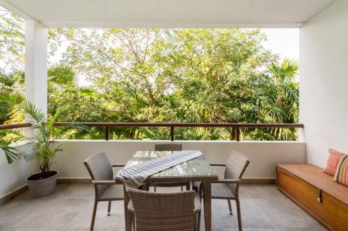 Balkón nebo terasa v ubytování Tropical Escape