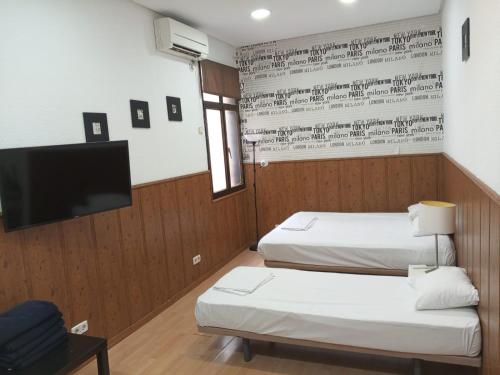 TV/trung tâm giải trí tại Aparsol Apartments