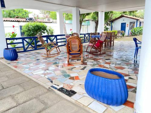 Αίθριο ή υπαίθριος χώρος στο Casa Playa JaDe