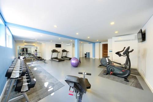Γυμναστήριο ή/και όργανα γυμναστικής στο Modern & Cozy Condo - Close to Beach in Koh Samui