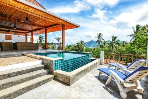 Bazén v ubytování Tropical Villa Koh Tao nebo v jeho okolí
