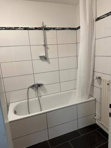 Koupelna v ubytování Holiday-Ferienwohnung Solingen-Mitte