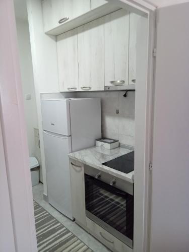 Una cocina o zona de cocina en Jugi