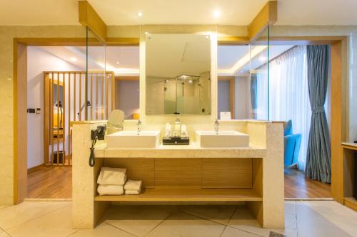 Koupelna v ubytování Hotel Siraichuli