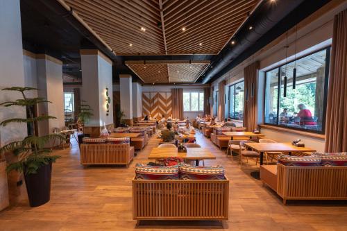 Zona de estar de A Hotel by Apartel