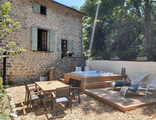 Mas du moulin neuf, holidayhome with private garden and jacuzzi