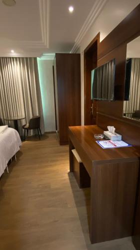 Postel nebo postele na pokoji v ubytování Diva Hotel 2