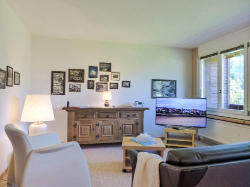 Χώρος καθιστικού στο Apartment Chalet Mettli-2 by Interhome