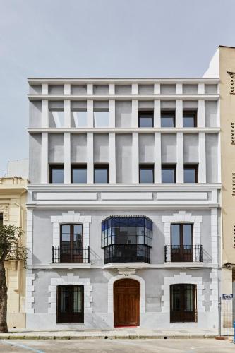 Το κτήριο όπου στεγάζεται  το διαμέρισμα