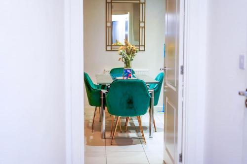 Posezení v ubytování Private Double room in a new build flat, Reading