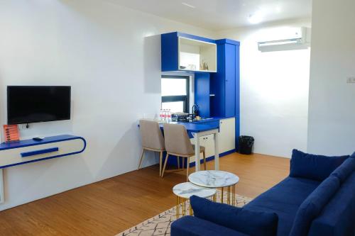 TV a/nebo společenská místnost v ubytování Sribudaya Resort