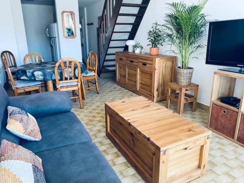Le Corail du BOUCANET T4 de 70m2 en Duplex avec balcon et parking