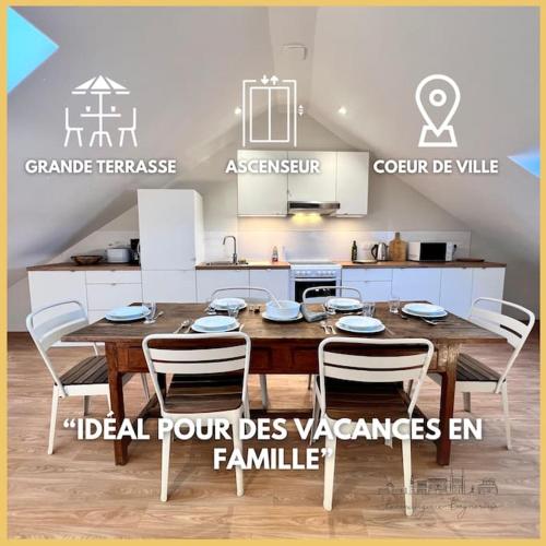 3 appartements réunis! Ascenseur Terrasse Vue