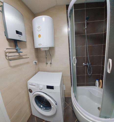 Mare's Corner tesisinde bir banyo