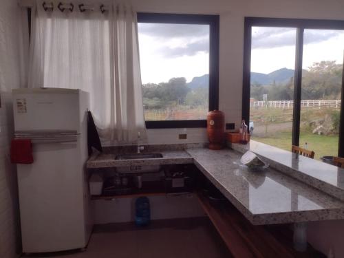 Dapur atau dapur kecil di Rancho das Estrelas
