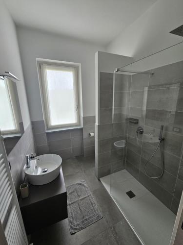 Koupelna v ubytování La Casa in Rivalta