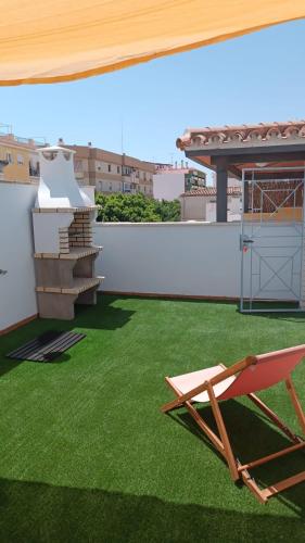 Estudio Centro Málaga Terraza y Barbacoa