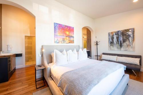 Lespri by Park City Vacationsにあるベッド