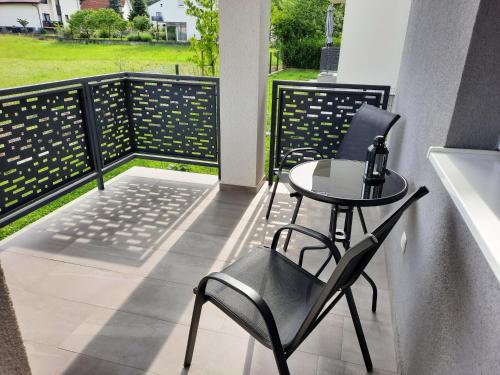 Μπαλκόνι ή βεράντα στο Apartment IUSTUS PINUS