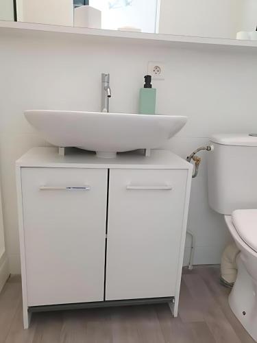 Koupelna v ubytování Appartement Le Classik' PARKING PRIVÉ