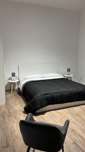 Business Home Piazza Cesare Battisti B&B Residenceにあるベッド