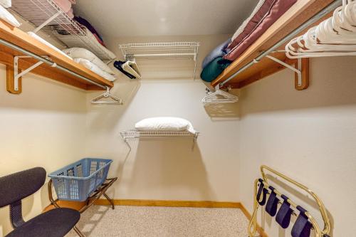 a walk in closet with shelves and a laundry room at 4412 Mackinaw in Wilson