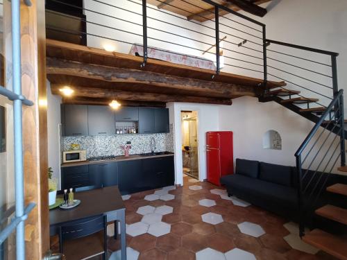 Dapur atau dapur kecil di Capocampo Amalfi Coast