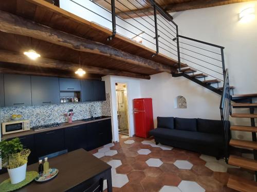 Dapur atau dapur kecil di Capocampo Amalfi Coast